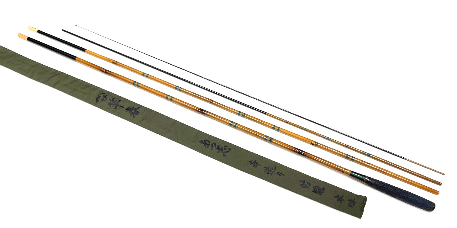 新作・本造り・本味・竹冠・10尺・緑笛巻・4継・GA-552
